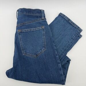 Abercrombie & Fitch Slim Straight Ultra High Rise Jeans Blue Size 27/4